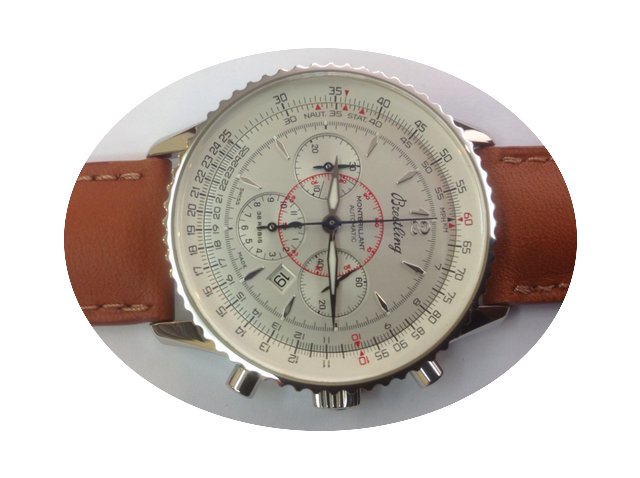 Breitling Monbrillant and steel chronogr...