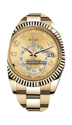 Rolex Sky-Dweller 42mm Yellow Gold 32693...