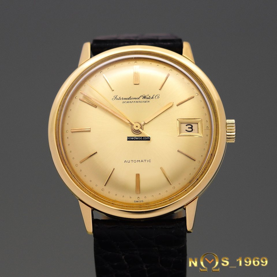 IWC Schaffhausen 18K Gold Automatic Cal....
