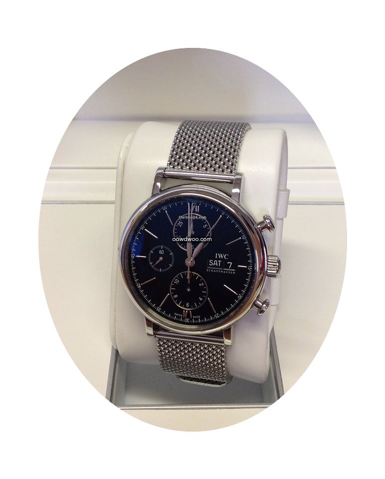 IWC Portofino Chronograph IW391006 - Box...