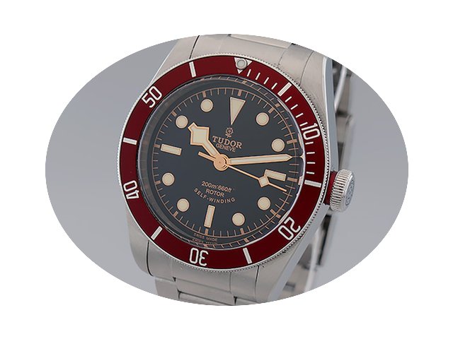 Tudor Heritage Black Bay Edelstahl Herre...