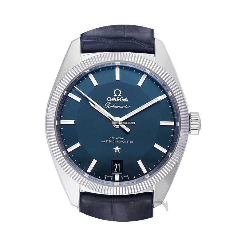 Omega Constellation Globemaster Blue Ste...