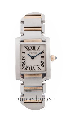 Cartier Tank Francaise Steel and 18ct Ye...