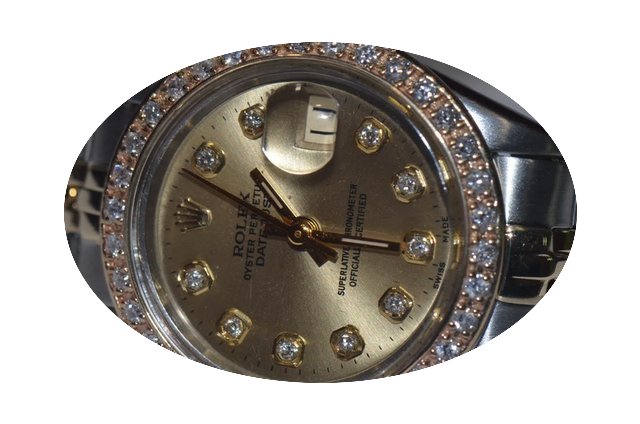 Rolex Datejust Oyster Perpetual 18K Gold...