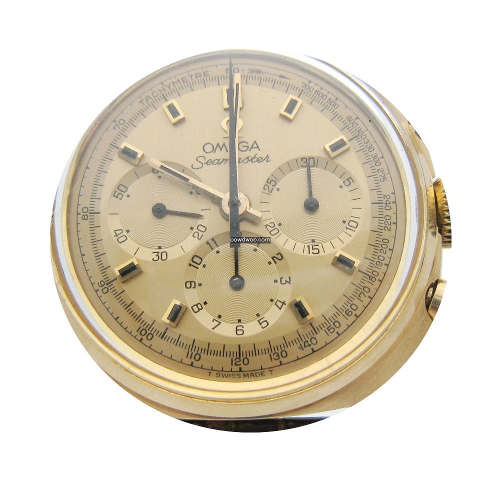 Omega Seamaster 18ct Gold Chronograph He...