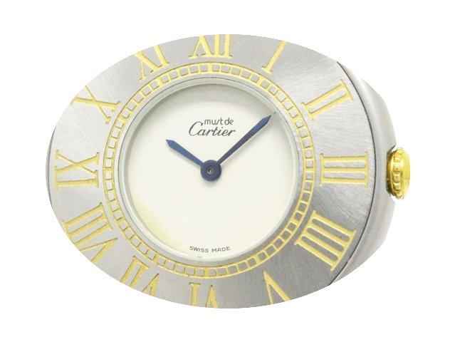 Cartier Must 21 Gold Plated Steel Quartz...