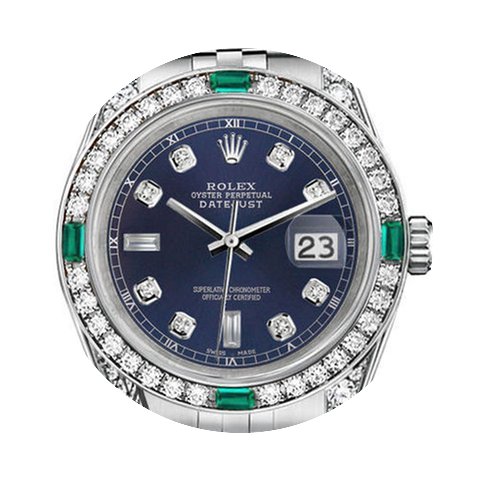 Rolex 36mm Datejust Navy Blue Dial Jubil...