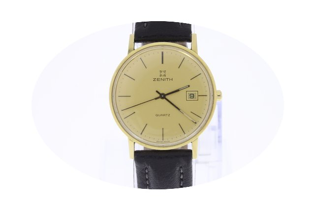 Zenith 18K Gold Quartz Watch...
