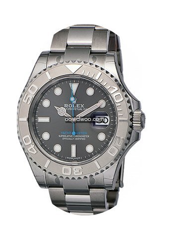 Rolex Yacht-Master 40mm Platinum and Ste...
