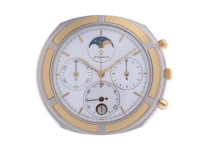 Eterna Airforce A031 Stahl Gelbgold Chro...