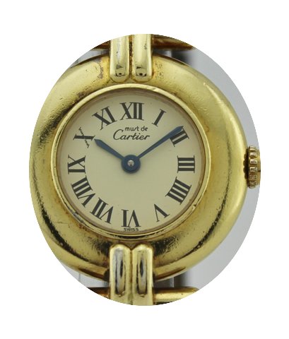 Cartier VERMEIL RIVOLI QUARTZ...