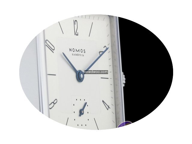 Nomos Tetra 27 Edelstahl Handaufzug 27mm...