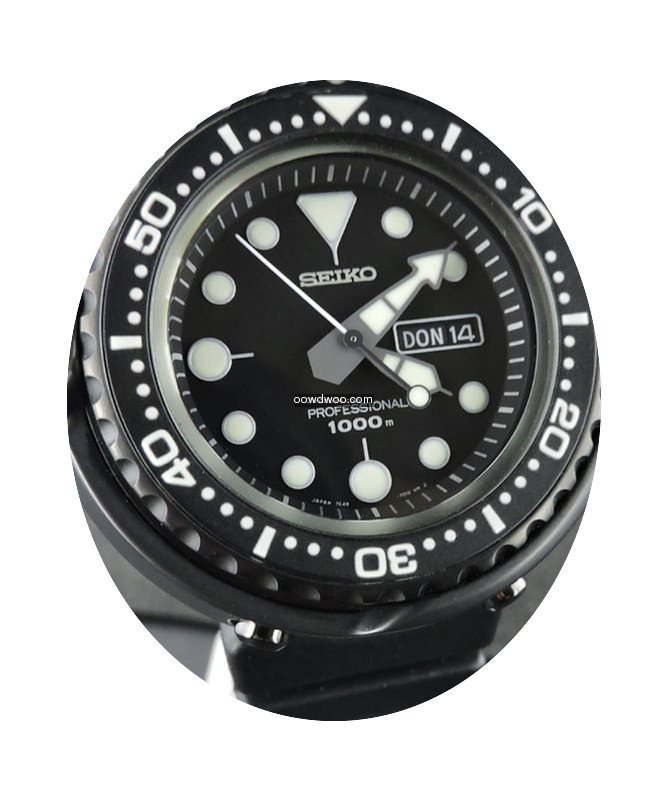 Seiko Diver (Darth Tuna) steel/ceramic/t...