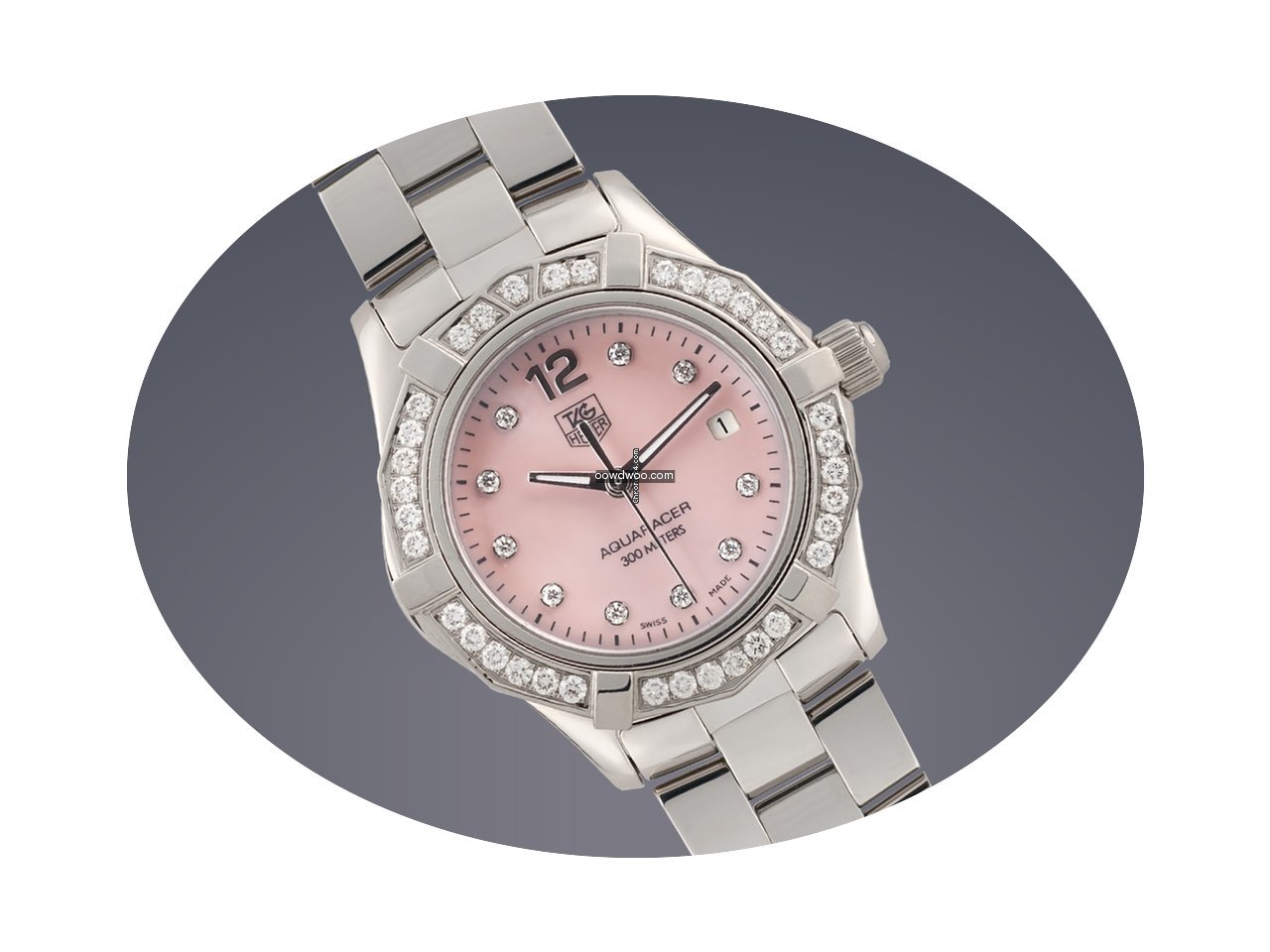 TAG Heuer Aquaracer ladies diamond set s...