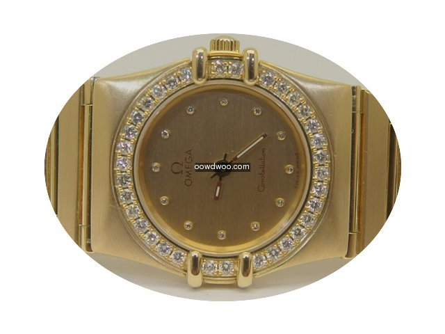 Omega 117515 Lady CONSTELLATION DIAMOND ...