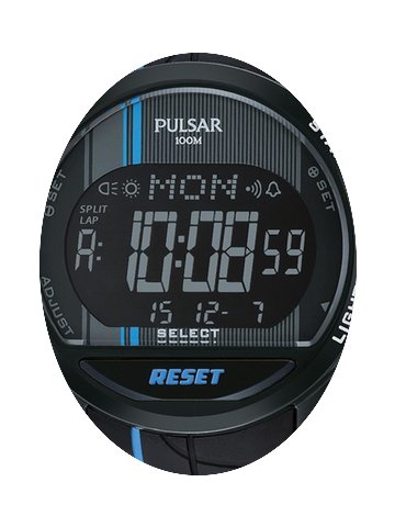 Pulsar PV4007X1 Digital-Chronograph blau...