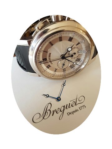 Breguet Marine Chronograph White Gold...