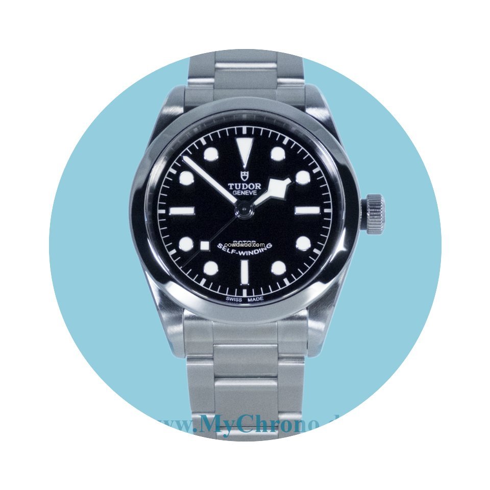 Tudor Heritage Black Bay 36 Stahlband & ...