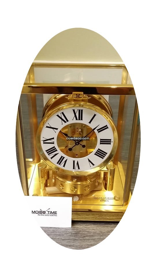 Jaeger-LeCoultre Atmos Classique Gold Pl...