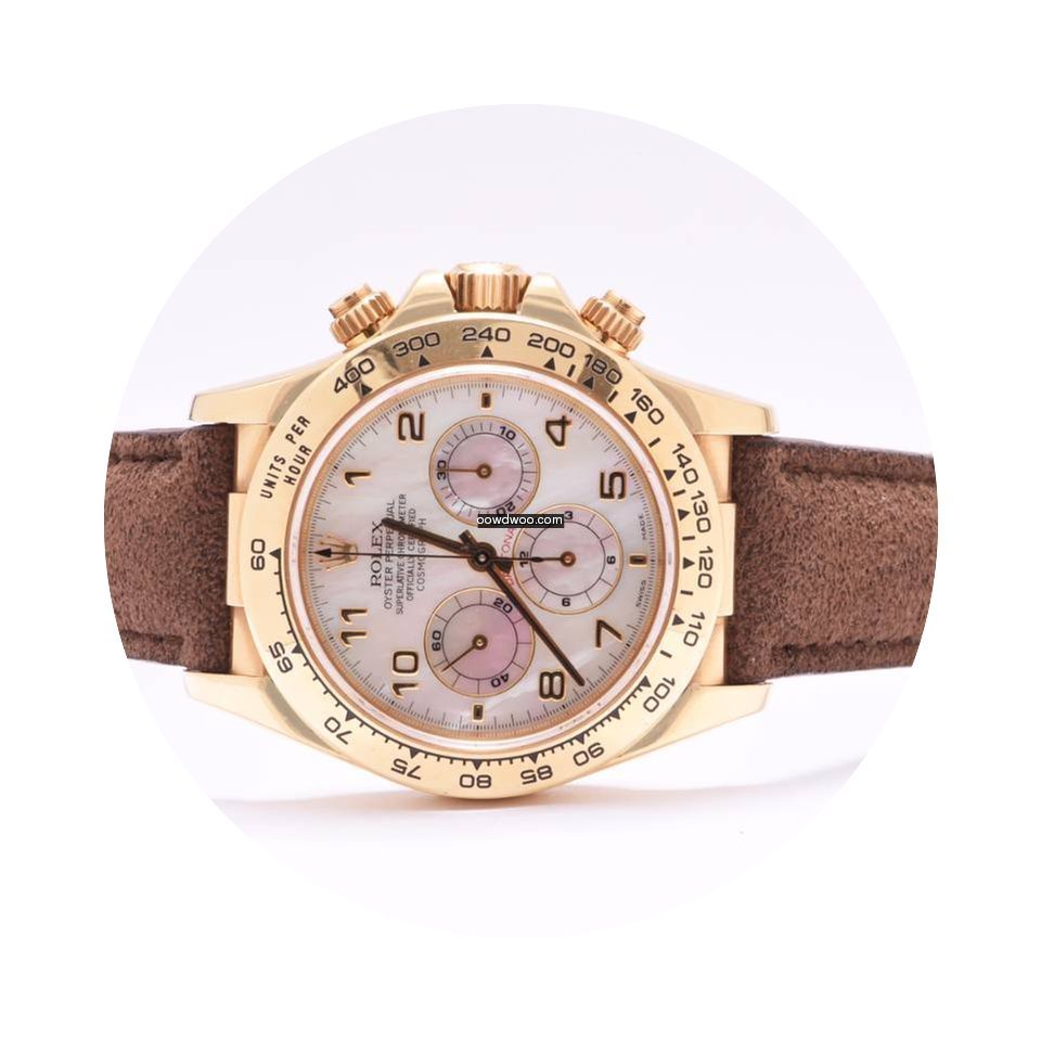 Rolex Daytona Zenith Mother Of Pearl 165...