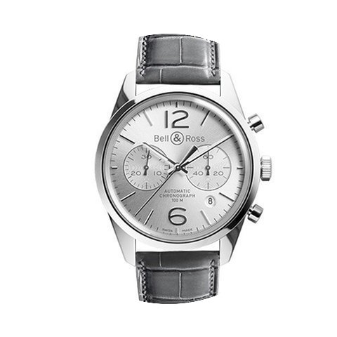 Bell & Ross BR 126 Officer Silver...
