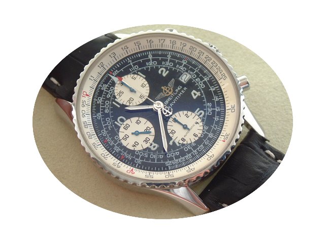 Breitling Old Navitimer II Stahl FULL SE...