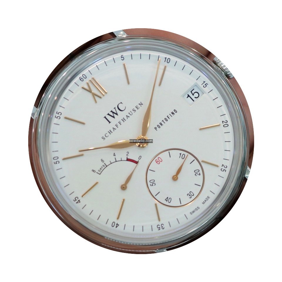 IWC Portofino Hand Wound 8 Days Power Re...
