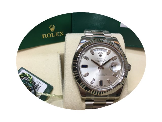 Rolex Discontinued 41MM Day-Date II 2182...