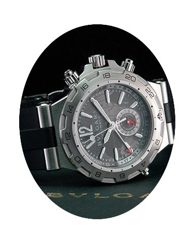 Bulgari Diagono Professional GMT Mit Man...