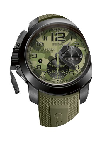 Graham Chronofighter Oversize Black Arro...
