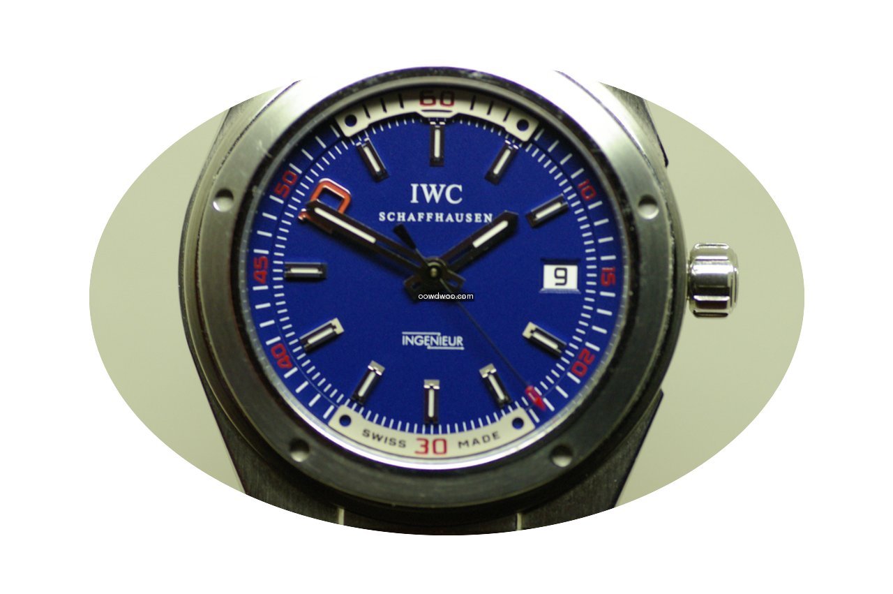 IWC INGENIEUR AUTOMATIC EDITION ZINEDINE...