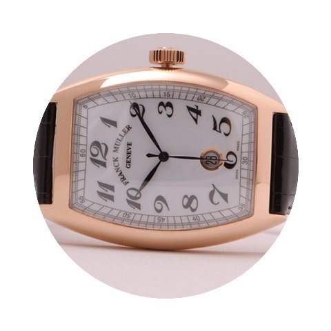 Franck Muller Curvex Vintage Enamel Dial...