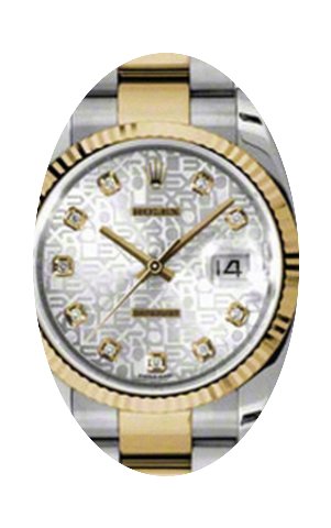 Rolex Datejust 36 116233-SLVDFO Silver D...