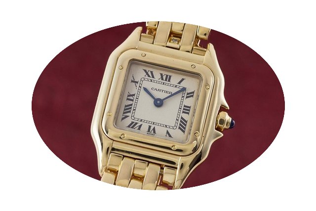 Cartier Lady 18k (0,750) Gold Panthere D...