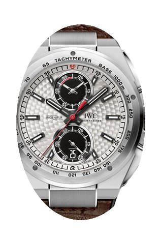 IWC Ingenieur Chronograph Silberfeil 45m...