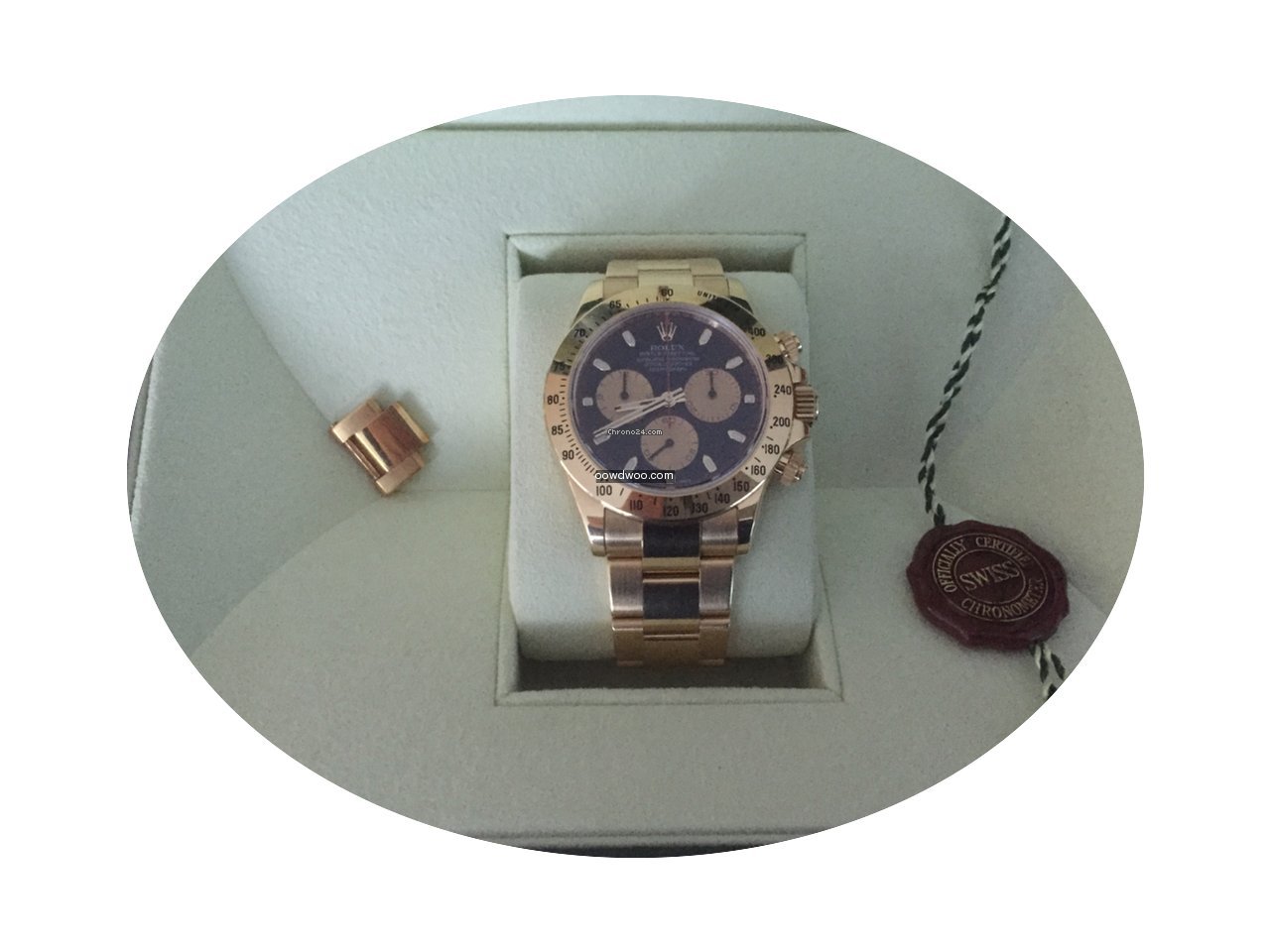 Rolex Daytona yellow gold...