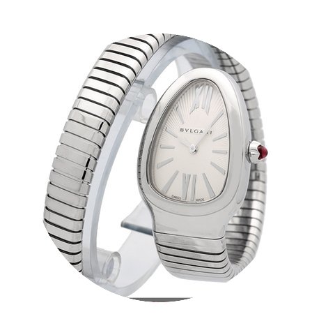 Bulgari Serpenti Stainless Steel Tubogas...