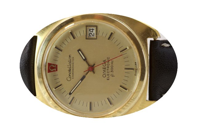 Omega Constellation f300Hz steel/gold...