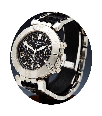 Harry Winston Ocean Chronograph Platinum...