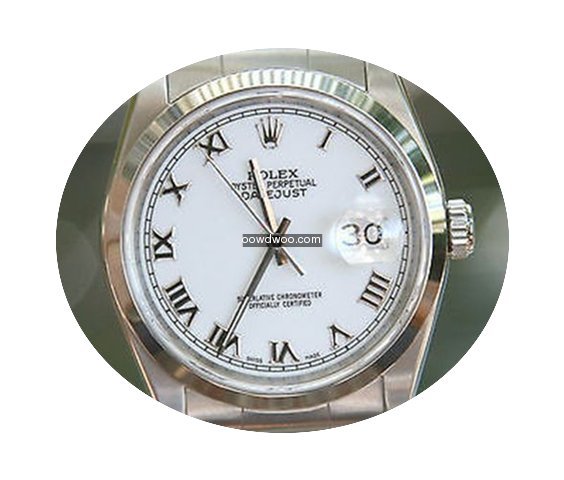 Rolex Mens Ladies Datejust Stainless Ste...