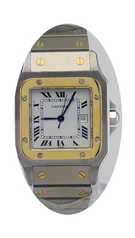 Cartier Santos Galbee Two Tone 29mm REF:...