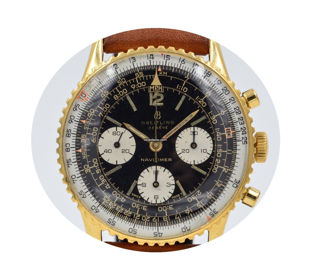 Breitling Vintage Navitimer 806 Plated G...