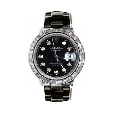 Rolex Datejust Men's Model 16200 Stainle...