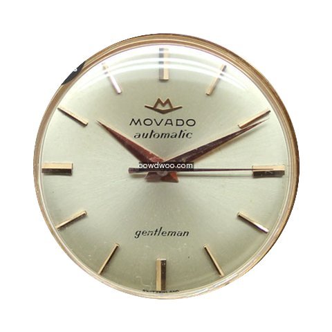 Movado Gentleman Clasic Gold...