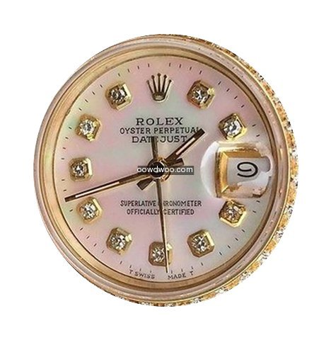 Rolex President Ladies 18k Gold 69178 Mo...