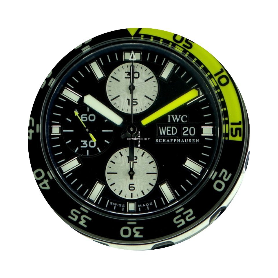IWC | Aquatimer Chronograph Black Yellow...
