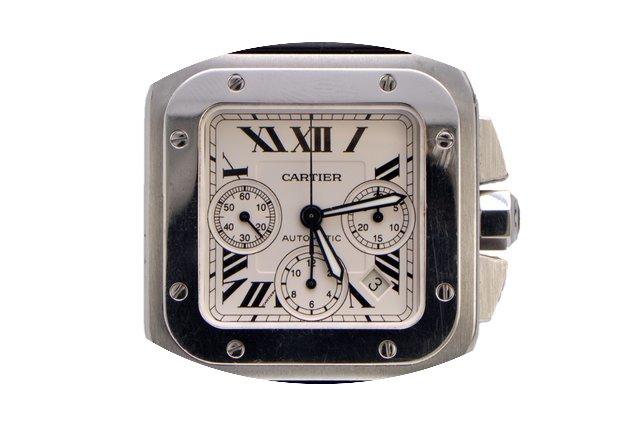 Cartier Santos 100 XL Chronograph Stainl...