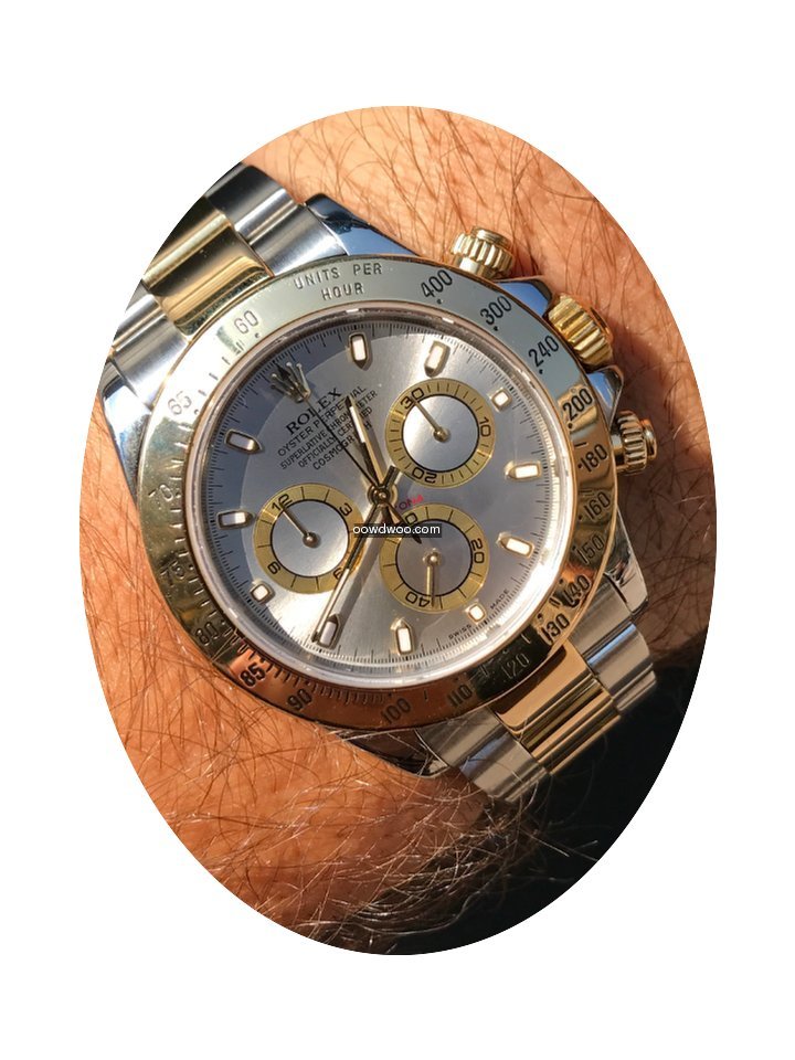 Rolex Daytona Or /acier Ref 116523 Séri...