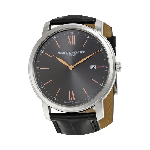 Baume & Mercier Classima Leather Dar...
