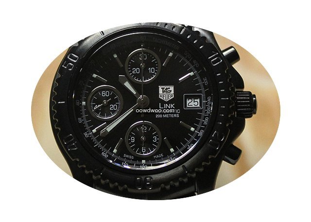 TAG Heuer Link DLC Coated...